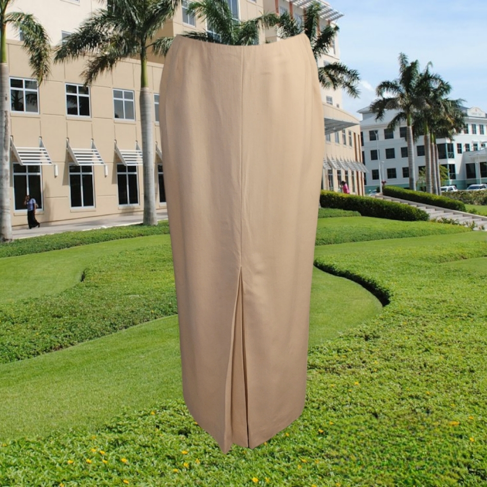 Vintage Wool Maxi Skirt